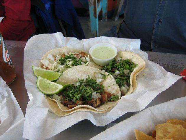 Lone Star Taqueria three tacos