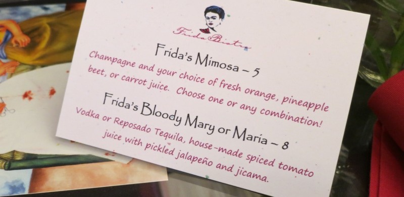 frida brunch cocktails