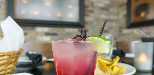 alamexo margarita with hibiscus