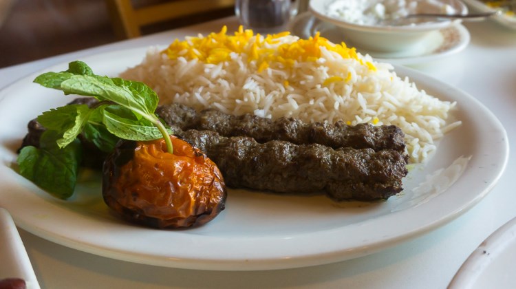 Zaferan Cafe - beef koobideh