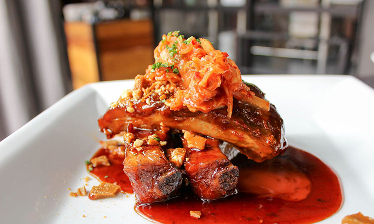 Avenues Proper - general tso's pork ribs (Avenues Proper)