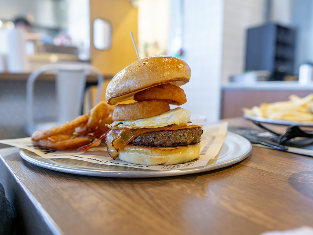 BGR Sugar House - Western BBQ burger