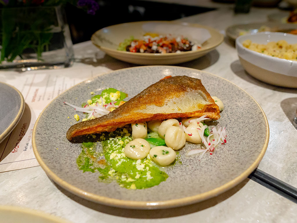 Hearth And Hill - trout with gnocchi