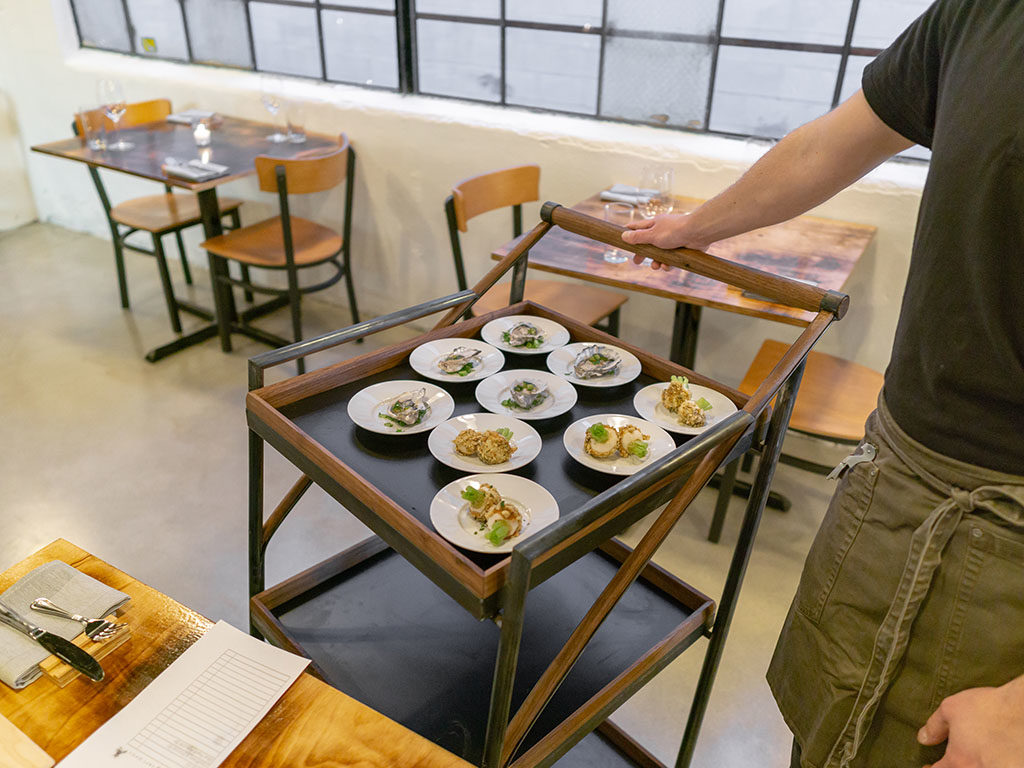 SLC Eatery - table side cart service