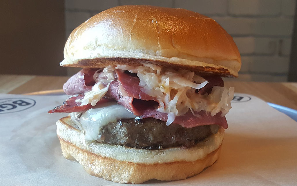 BGR - reuben burger special (BGR)