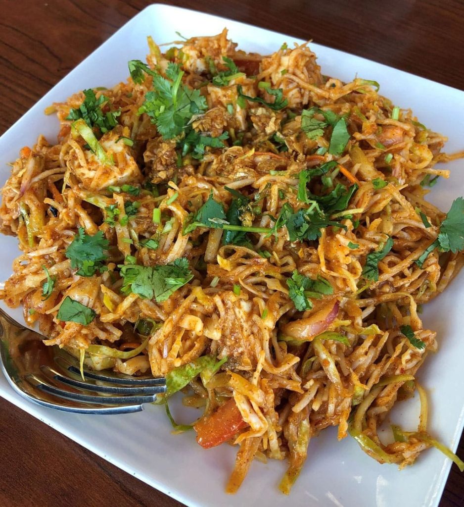 Wann Jale - Yangoon noodle salad (Ya Burned It)