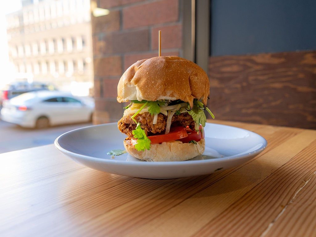 Ginger Street - fried chicken sandwich