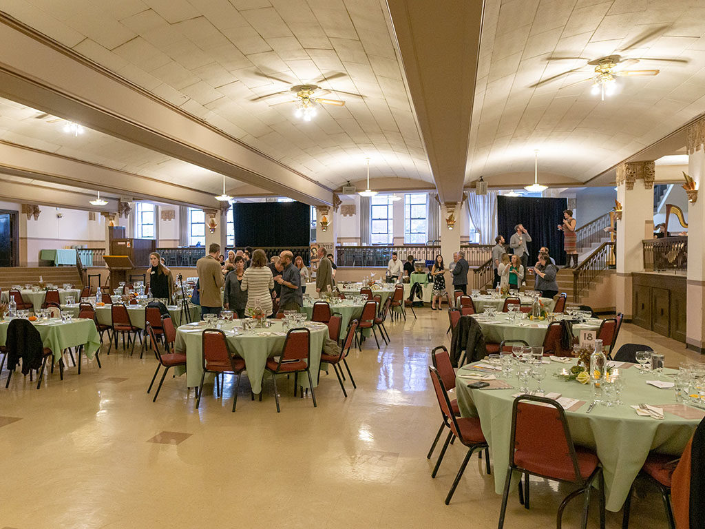 Feast Of The Five Senses 2018 - Masonic Temple dining room