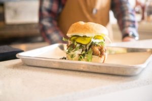 Nomad Eatery - chicken sandwich