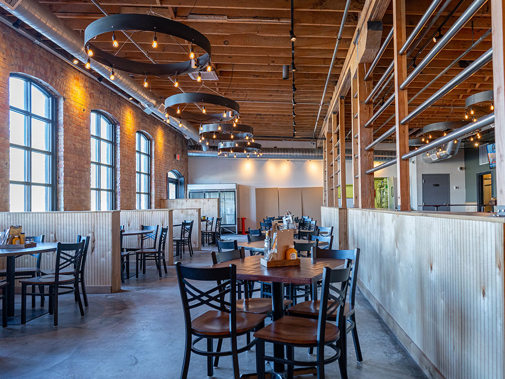 Bewilder Brewing - dining room