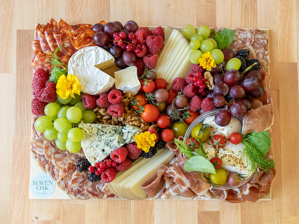 Maven Oak Creative - charcuterie platter