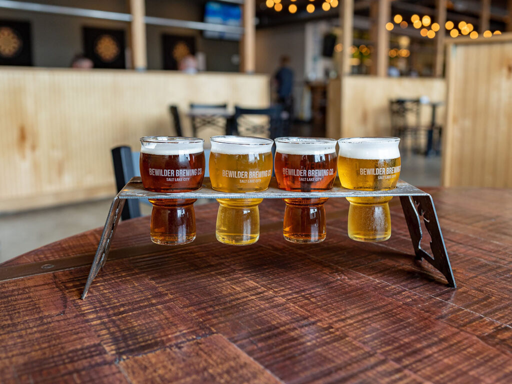 Bewilder Brewing sampler