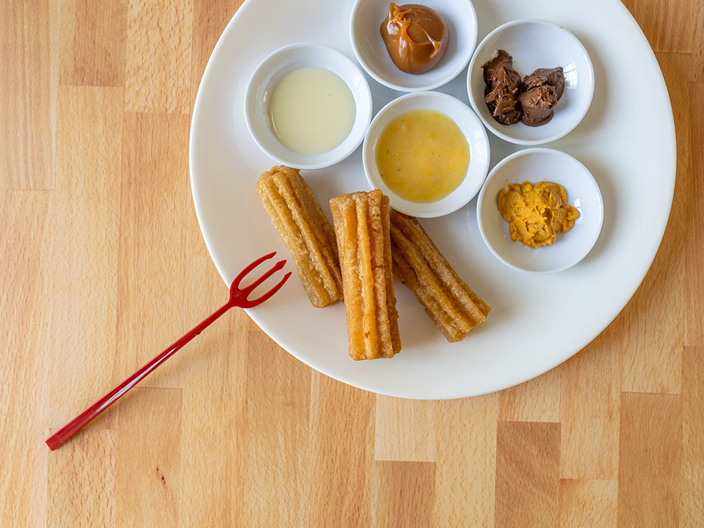 Churros and fixings by San Diablo Churros