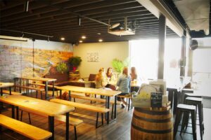 RoHa Brewing tap room interior