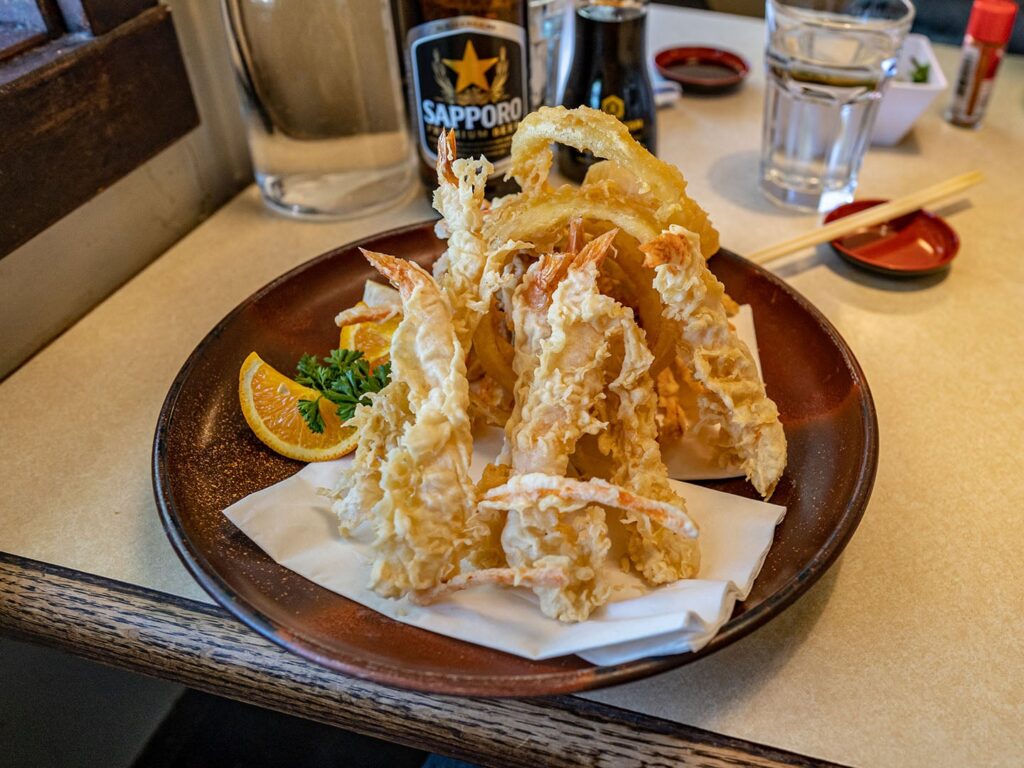 Kyoto - tempura shrimp