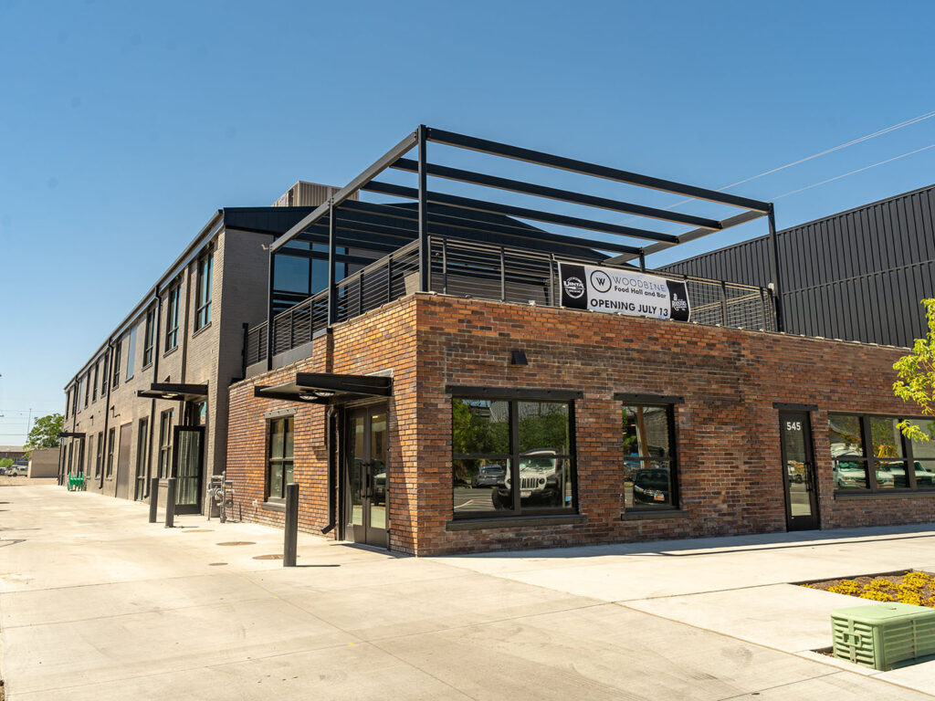 Woodbine Food Hall and Tavern exterior