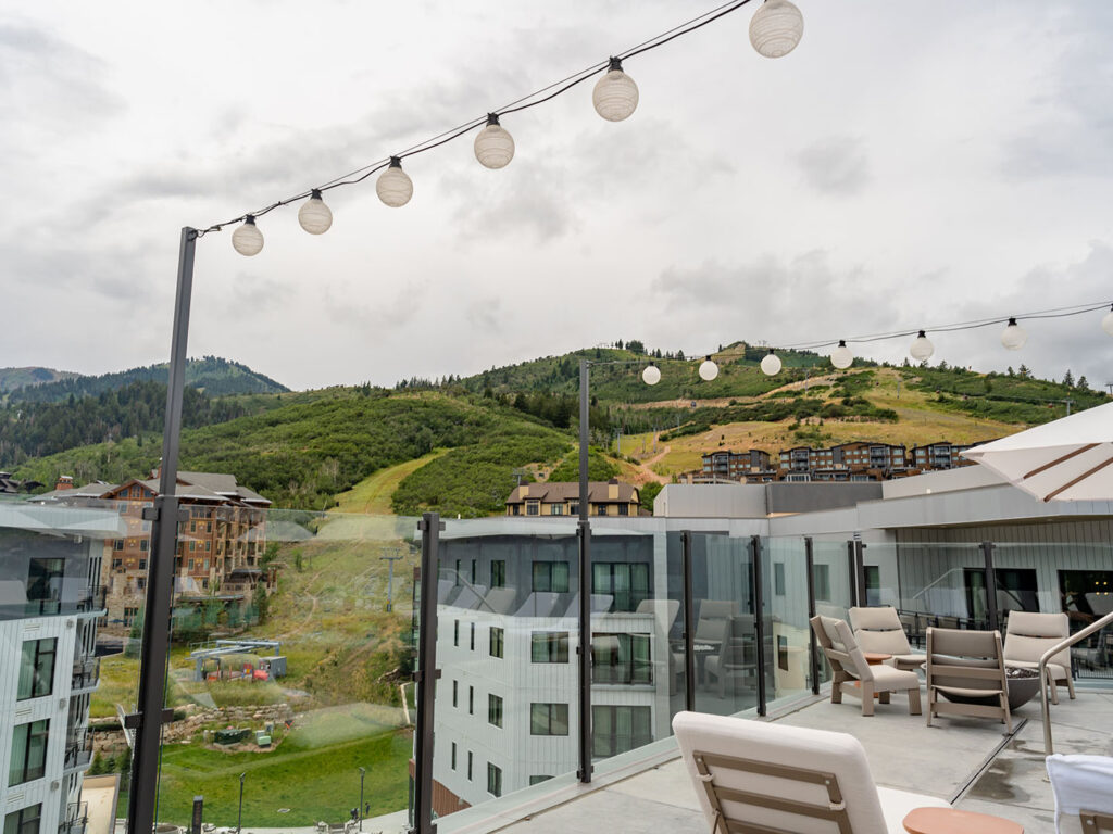 Pendry Park City Pool House - views