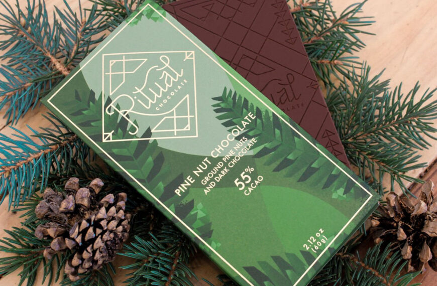 Ritual Chocolate - pine nut chocolate