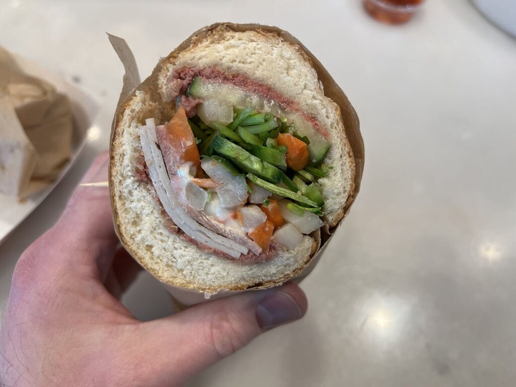 Oh Mai - cold cuts banh mi