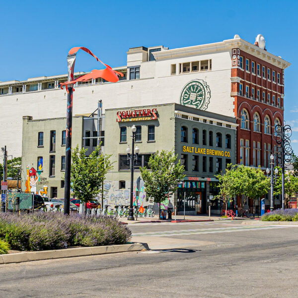 Salt Lake Brewing Co in dowtnown Salt Lake City