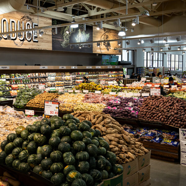 H Mart produce section (H Mart)