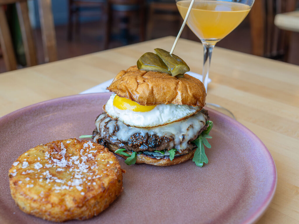 Oquirrh - brunch burger