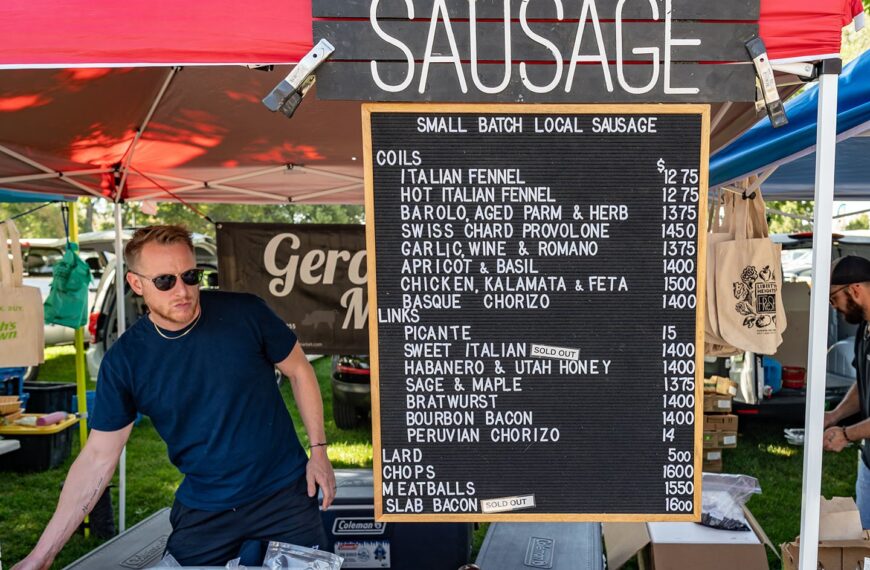 Salt Lake City farmer's market - Gerome's Market