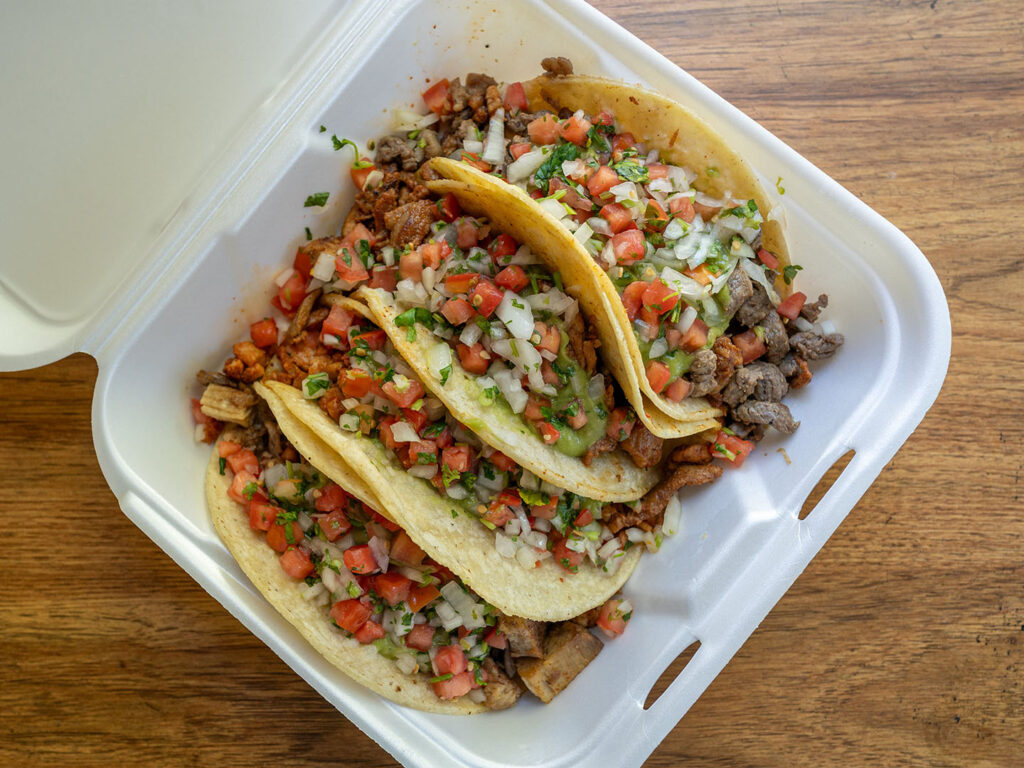 Emiliano's Taco Shop - pico loaded tacos