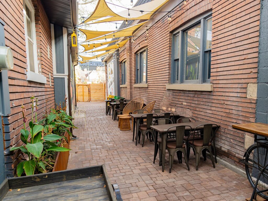 Bix - hidden patio (Gastronomic SLC)