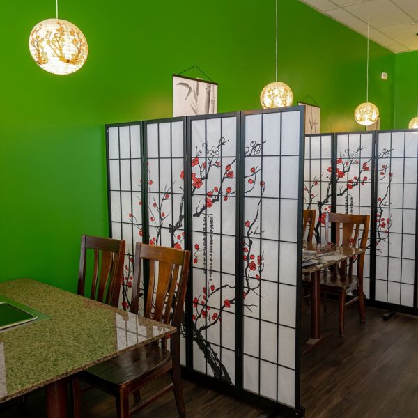 Tanabata Japanese Restaurant - interior tables (Gastronomic SLC)