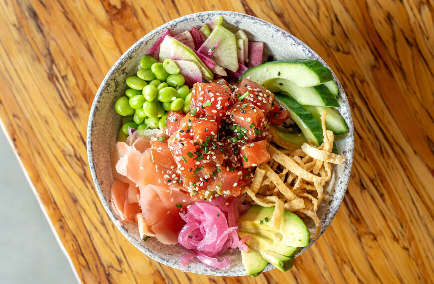 Slapfish - poke bowl with tuna