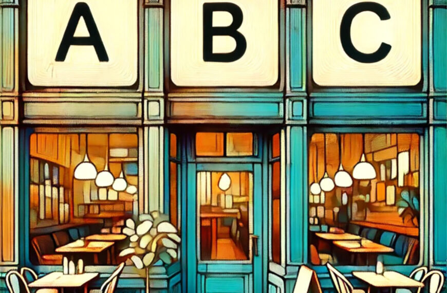 Restaurant graded ABC (ChatGPT)