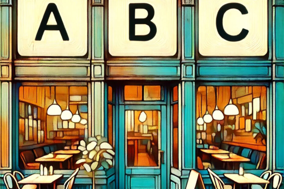 Restaurant graded ABC (ChatGPT)