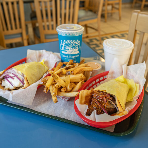 Yanni's Greek Express - gyros, fries (Gastronomic SLC)