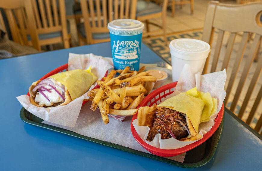 Yanni's Greek Express - gyros, fries (Gastronomic SLC)