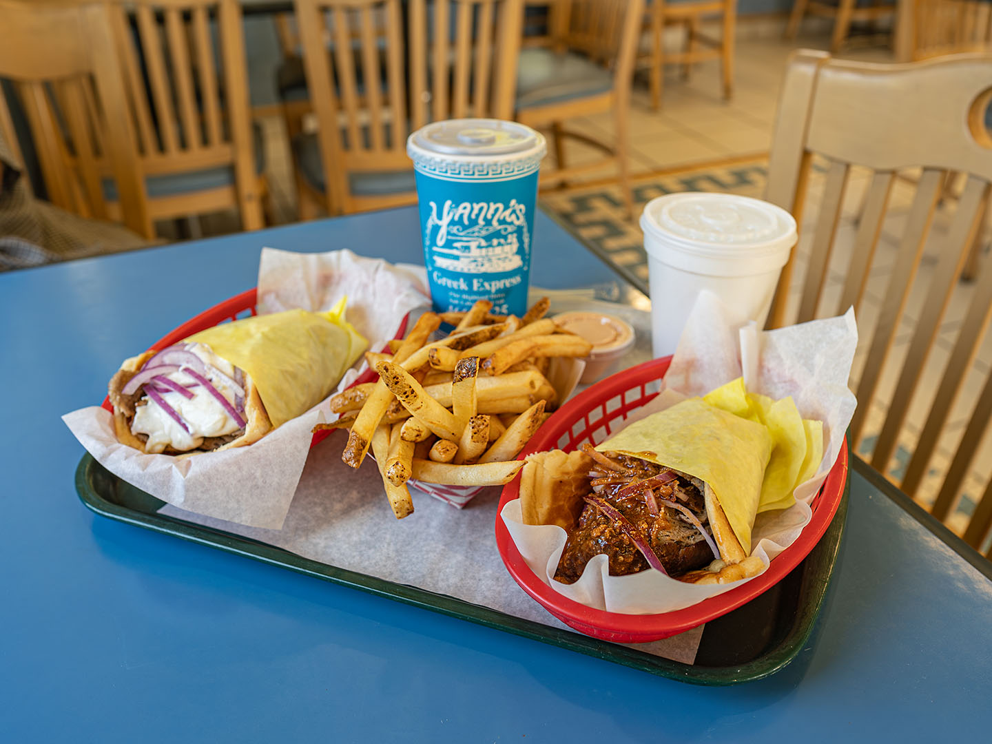 Yanni's Greek Express - gyros, fries (Gastronomic SLC)