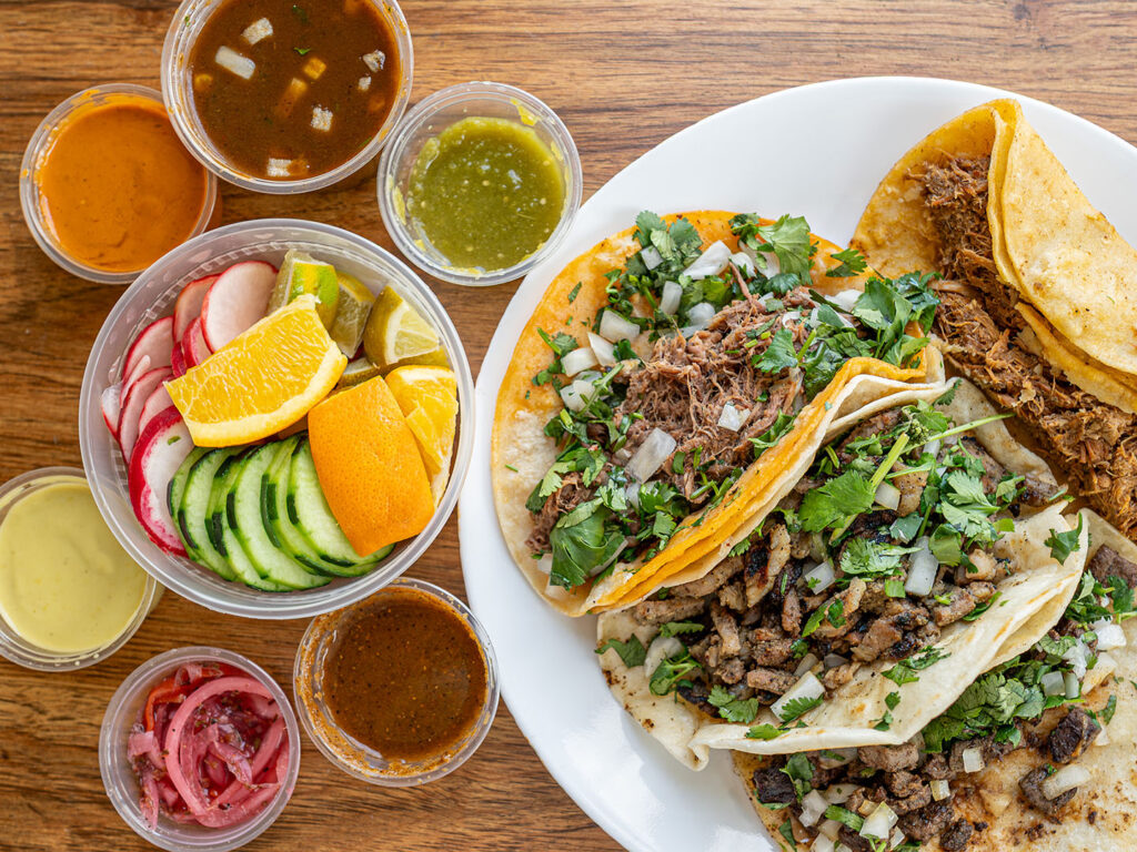 El Tonga Tacos - various tacos and salsa (Gastronomic SLC)