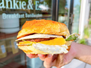 Frankie & Essls - breakfast sandwich (Salt Plate City)