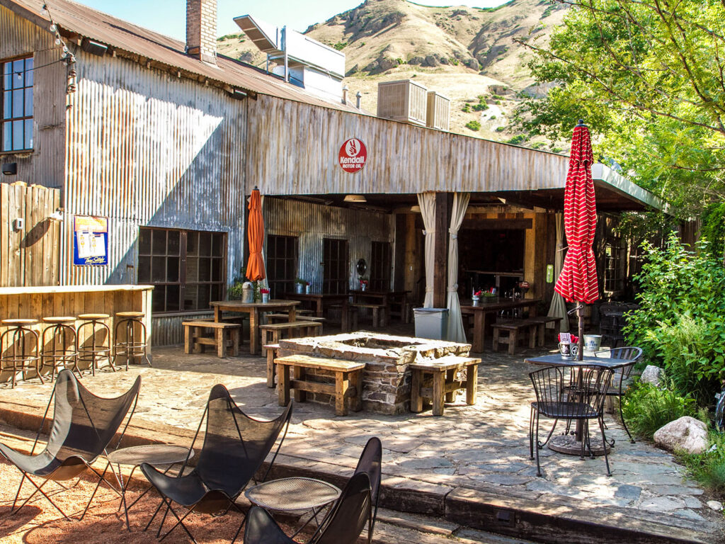 Garage On Beck - patio area (GOB)