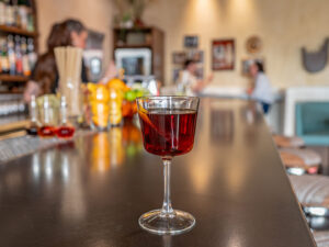 Cosmica - Black Manhattan cocktail (Gastronomic SLC)