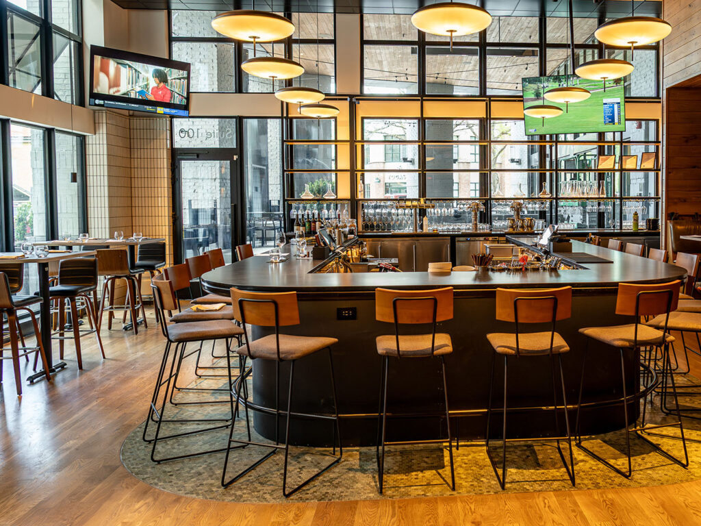 Hearth and Hill Sugar House - bar area (Gastronomic SLC)