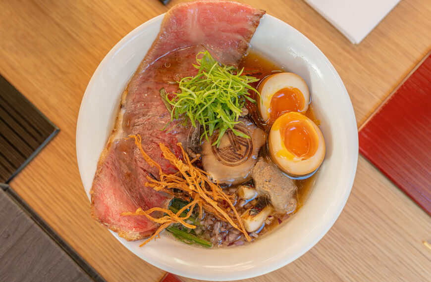 Mensho SLC - Signature Toripaitan with wagyu (Gastronomic SLC)
