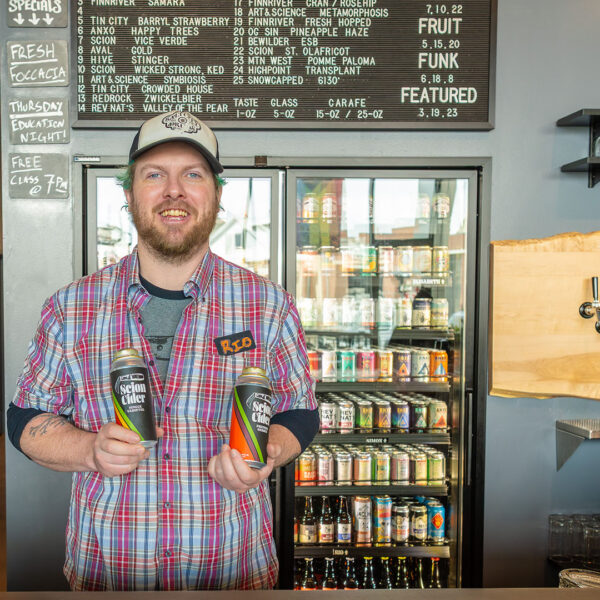 Scion Cider - Rio Connelly with house fermented ciders (Gastronomic SLC)