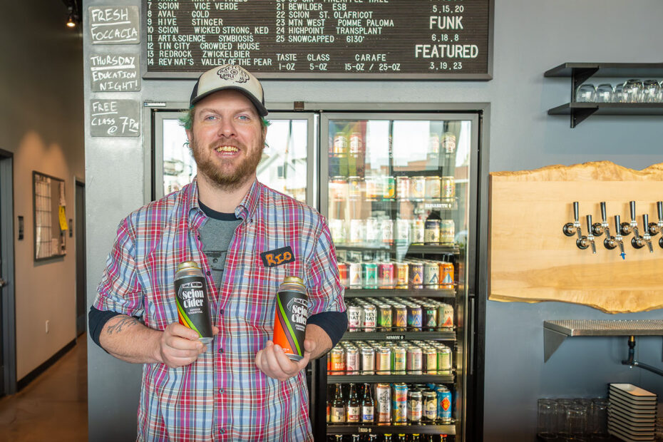Scion Cider - Rio Connelly with house fermented ciders (Gastronomic SLC)