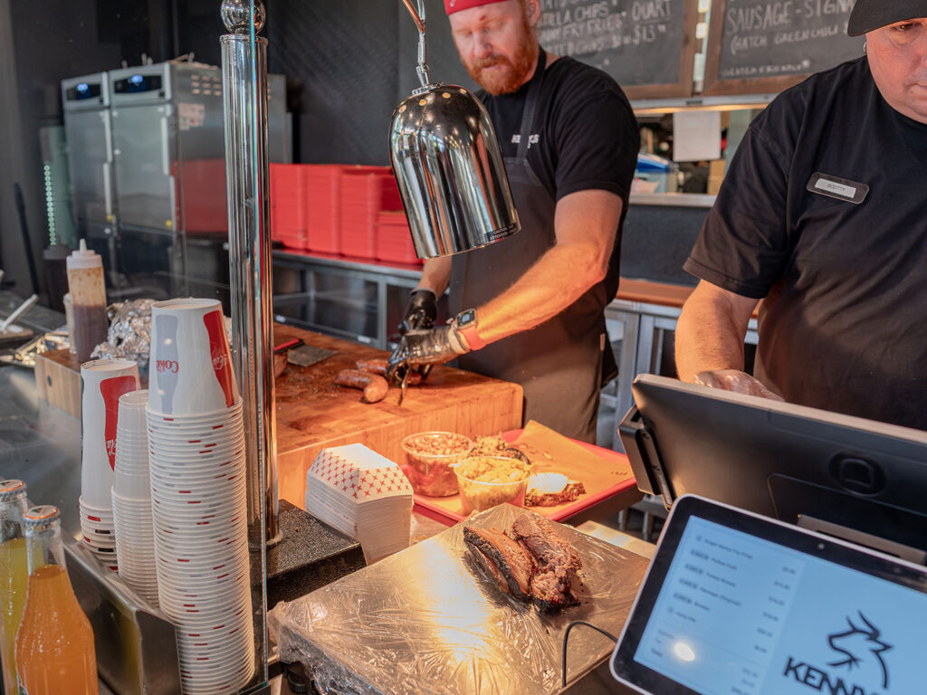 Kenny J's BBQ - meats sliced to order (Gastronomic SLC)