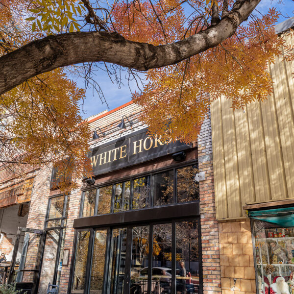Main street in SLC with Whiskey Street and White Horse (Gastronomic SLC)
