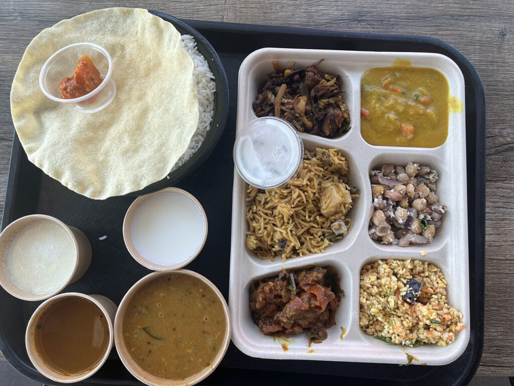 Sri Annapoorani - thali (Ryan Duggal)