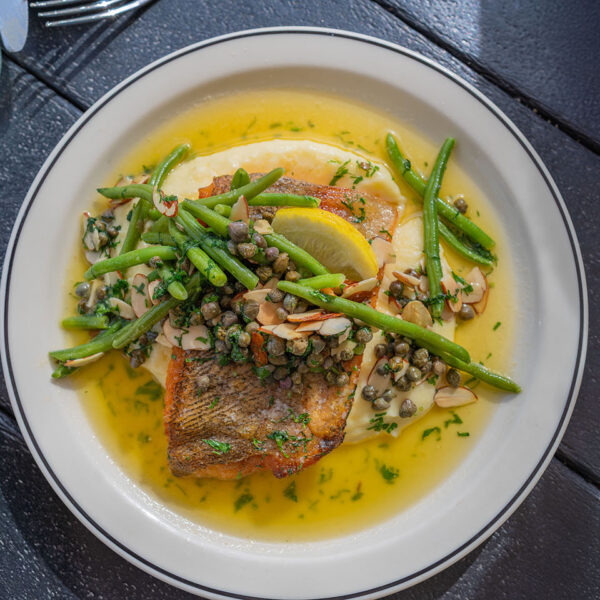 Brasserie 7452 - trout almondine (Gastronomic SLC)