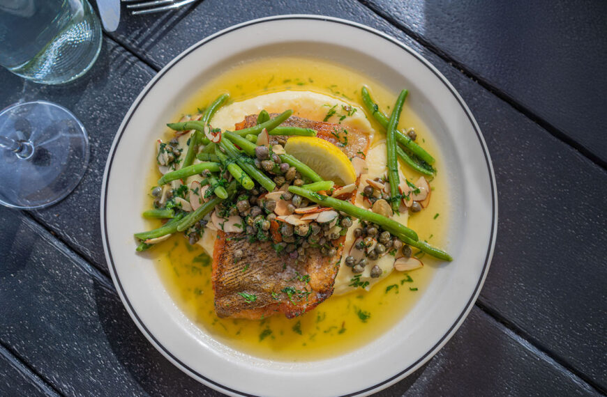 Brasserie 7452 - trout almondine (Gastronomic SLC)