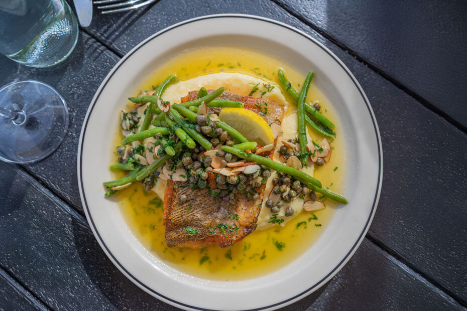 Brasserie 7452 - trout almondine (Gastronomic SLC)